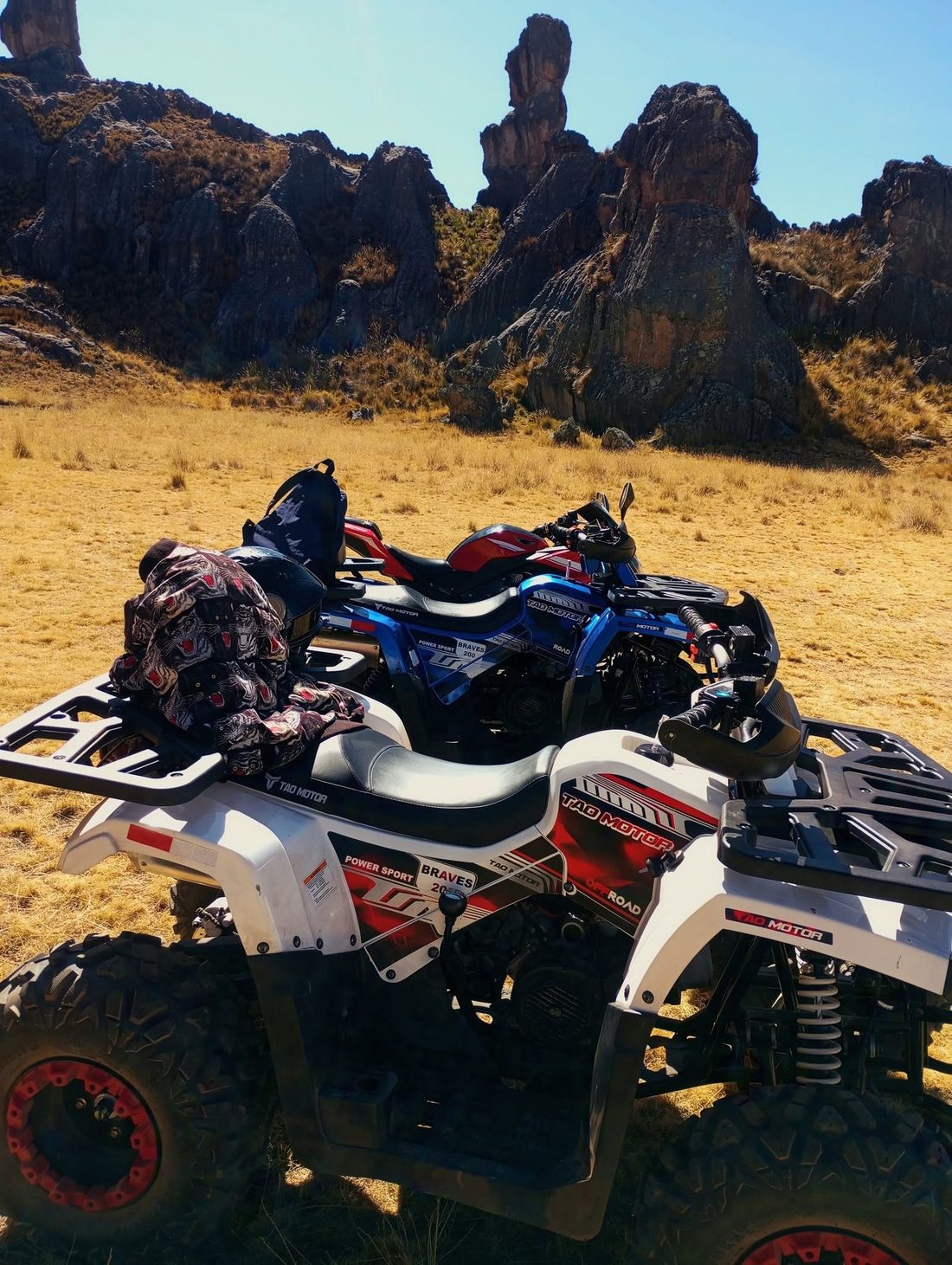 Aventura en cuatrimoto por Huayllay